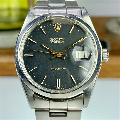 vintage rolex precision|rolex oyster date precision 6694.